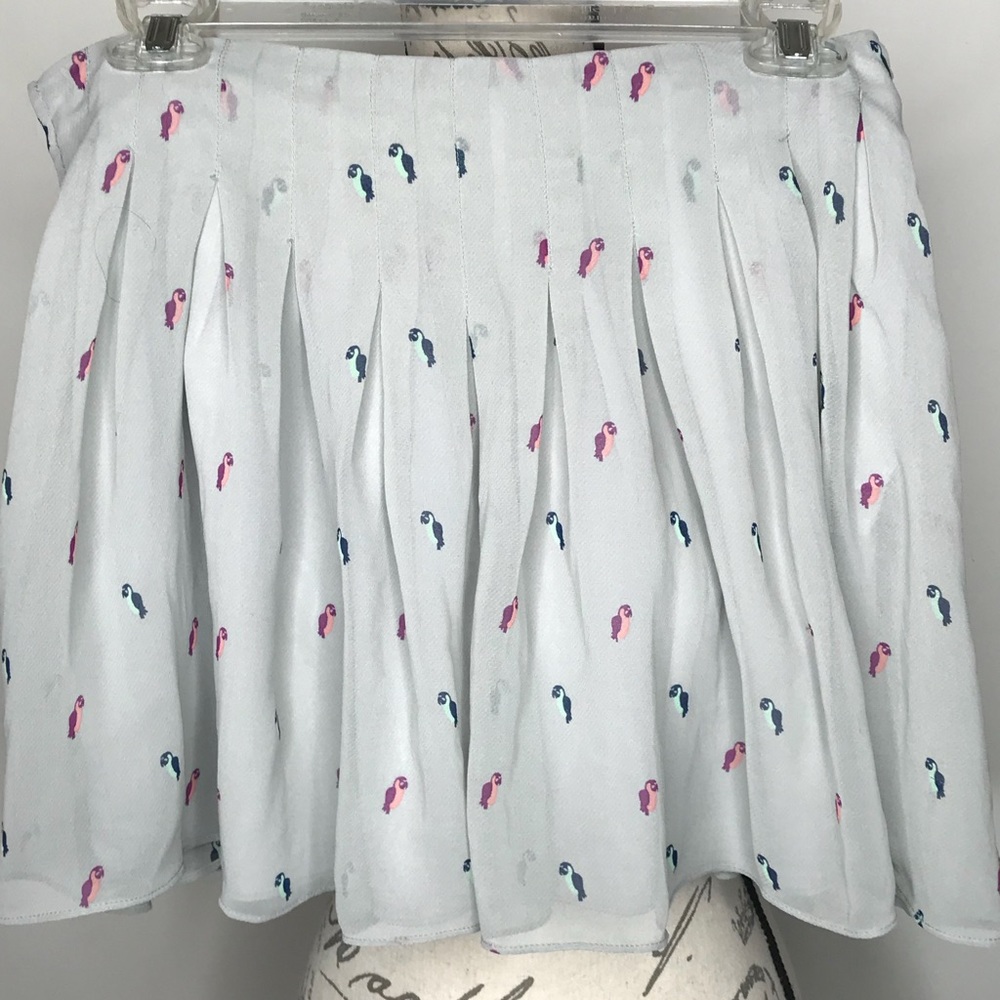 BCBG Generation Mini Skirt Womens Size 4 2 layer